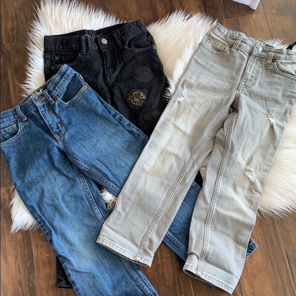 Set of 3 boys jeans gap cat & jack 6